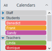 A hierarchy of calendars