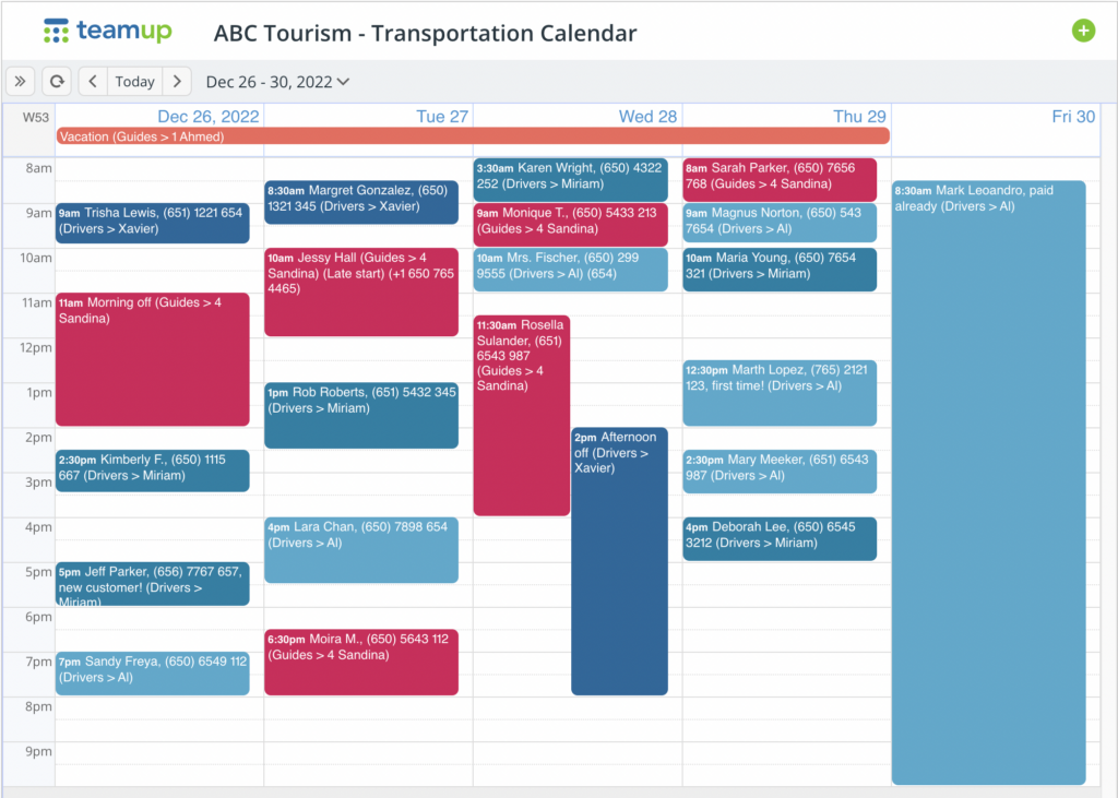 An embedded calendar with multiple calendar elements hidden for a simpler view.