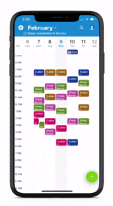 show or hide sub-calendars iOS