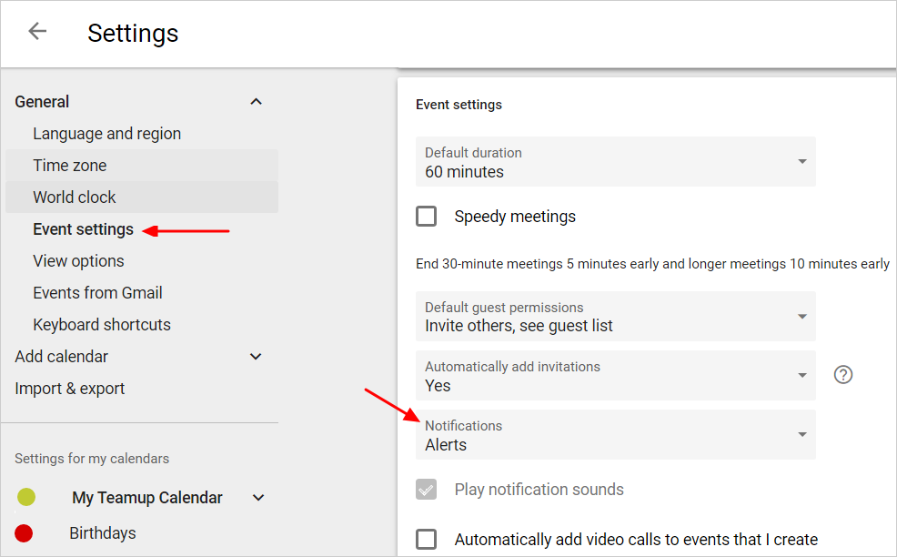 Outbound iCalendar Feeds: View Teamup in Other Calendars