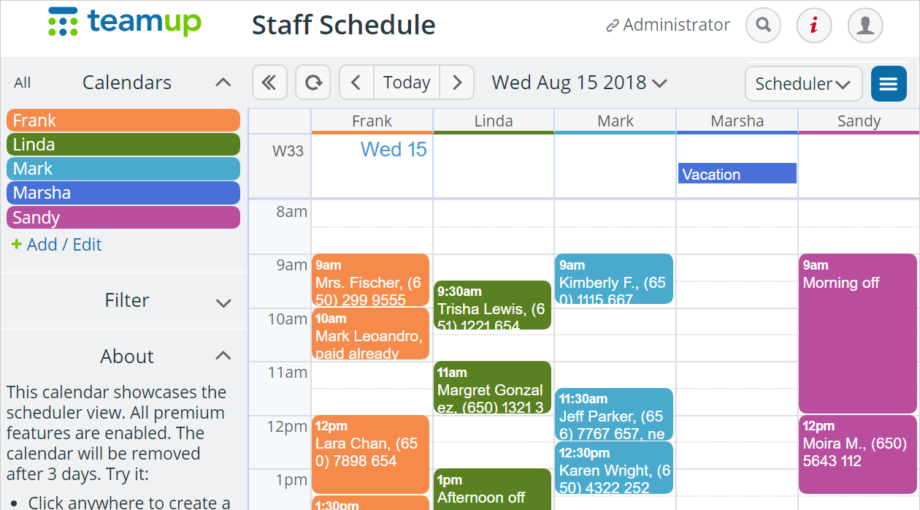 Adjusting Font Size on Teamup Calendar to Improve Readability Adjusting Font Size on Teamup Calendar to Improve Readability