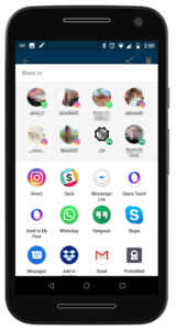 Event sharing options now available on Teamup mobile apps for Teamup Calendar