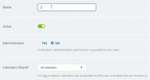 Adding a user