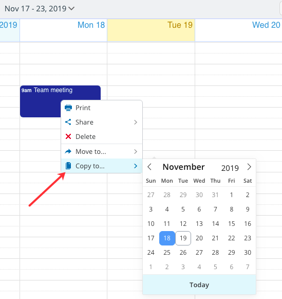 How To Copy Events