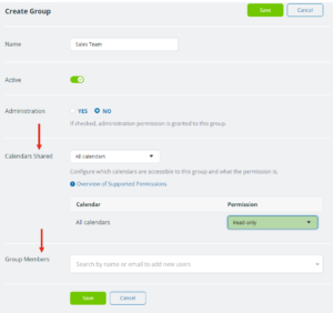 Creating group, add members