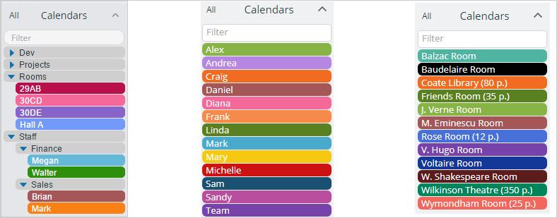 Organizing with a Yearly Color Coded Calendar and Clear