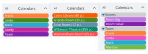 simple sub-calendars