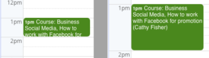calendar resolution compare