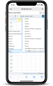 change lang on mobile browser