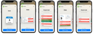 Teamup widget layouts 2022