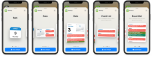 Teamup widget layouts 2022